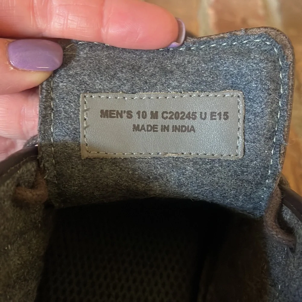 Cole Haan Brown Leather Chukka Boots